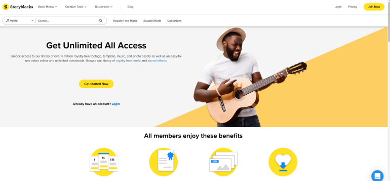 Royalty-Free background music Audioblocks