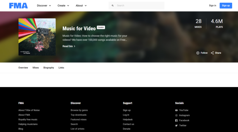 Royalty-Free background music Free Music Archive
